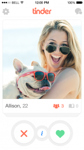 Changer d'âge sur Tinder