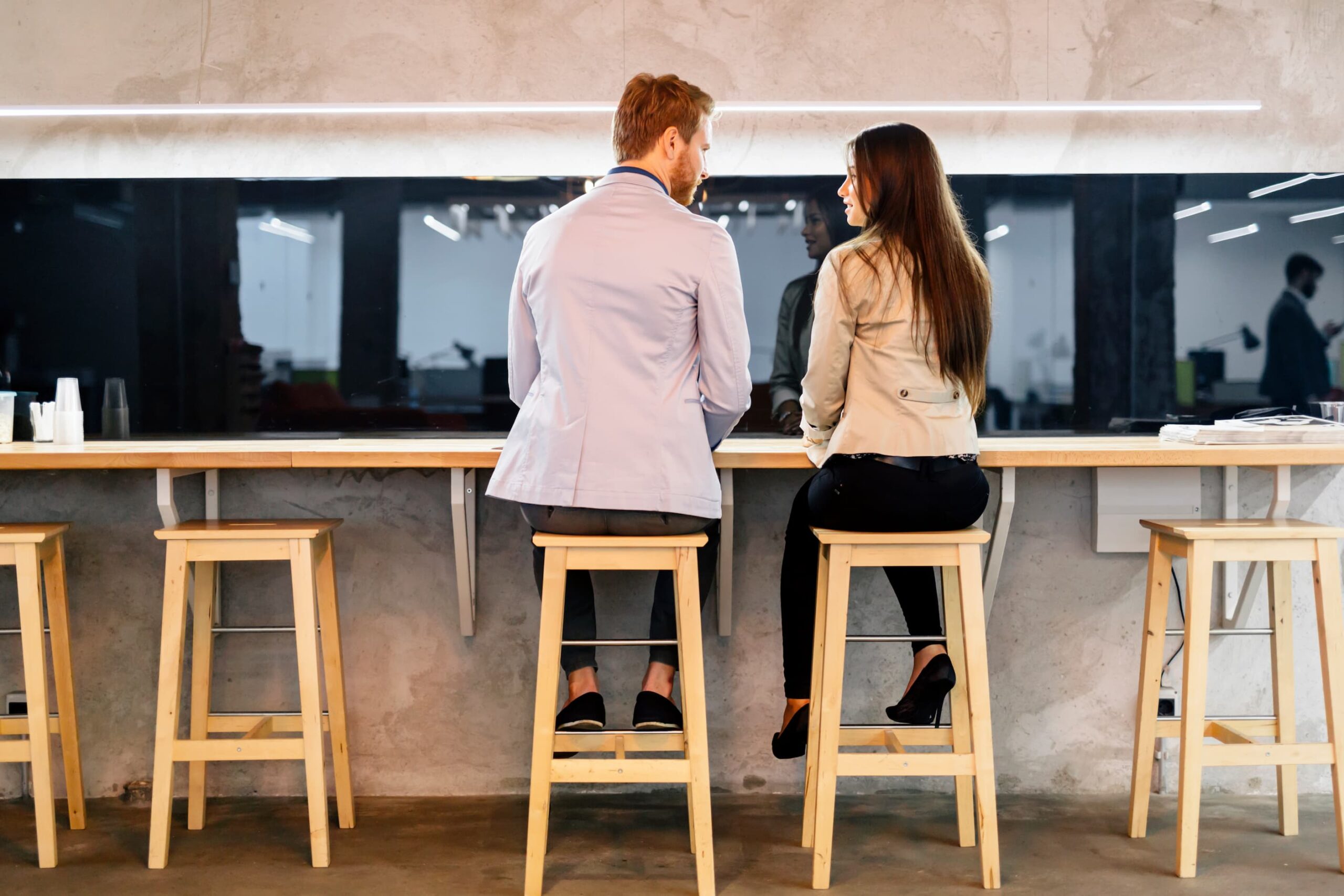 Rencontre dans un bar